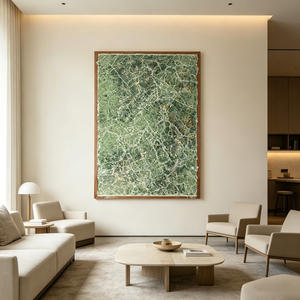 Quiet Relief Textured Artwork Oil Painting Gift Decoration Wabi Sabi Silk Screen Wall Art Home House Hotel Decoration Interior - Product Image 3