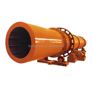 Máquina de secado de tambor rotatorio de buena calidad para arcilla, polvo de mineral concentrado de cromo de cobre