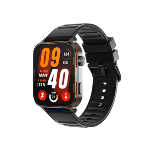 Montre connectée noire DSM11 Microwear AI Z403, compatible WhatsApp et Telegram, notification vocale, réponse au texte, appel Bluetooth, fitness et sport - Product Image 1