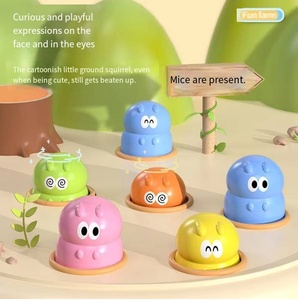 Jeu éducatif de tapotement Hit Gopher Animal Toy pour les enfants de 3 à 6 ans, mini cadeau en plastique - Product Image 5