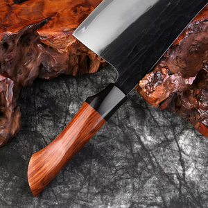 XITUO-Cuchillo afilado de acero compuesto de 3 capas, cuchillo de <span class=keywords><strong>cocina</strong></span> 9CR18 chino con núcleo de acero, mango de palisandro, herramientas de <span class=keywords><strong>cocina</strong></span> - Product Image 4
