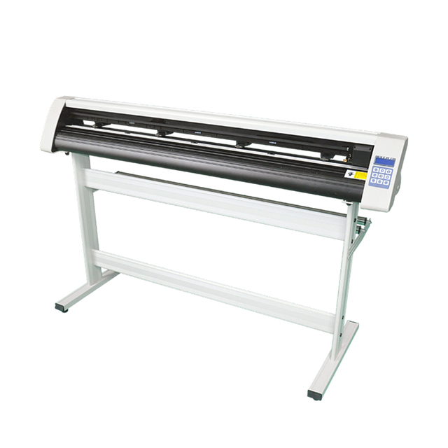 Vinyl Cutter Plotter E-1351 for Decoration Advertising-Manual Cutting Plotter Machine Without Auto Contour 1350mm Paper Width