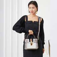 Sac à main de luxe OEM pour femme 2022 en cuir de crocodile véritable, sacs à main de créateur de luxe pour femmes, sacs bandoulière