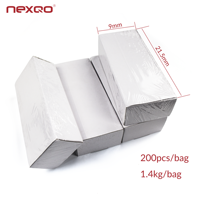 Carte NFC CR80 en Plastique Programmable avec Scan de Code QR, NTAG 213, NTAG 215, NTAG 216 pour Avis Google