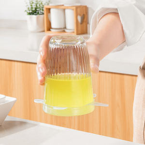 <span class=keywords><strong>Tapas</strong></span> elásticas con sello reutilizable, <span class=keywords><strong>tapas</strong></span> de silicona de grado alimenticio, <span class=keywords><strong>tapas</strong></span> de silicona ajustables para mantener la tapa de la taza fresca - Product Image 3