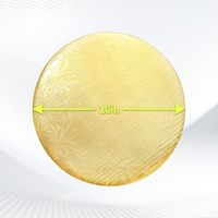Bases Redondas para Pastel de 10 Pulgadas, Platos Desechables para Pastel, Círculos de Cartón Corrugado, Base para Pastel, Suministros de Decoración