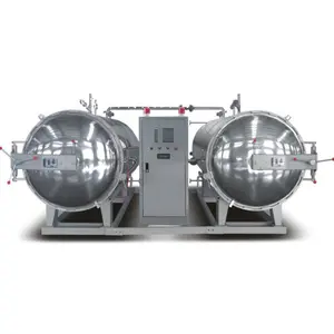 New Design High Temperature Steaming Type Double pot parallel water bath Sterilization pot