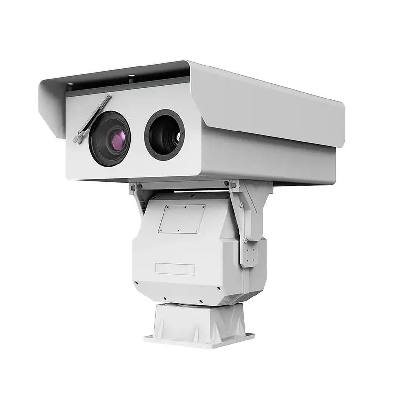 6km detecting distance long range dual sensor thermal image PTZ camera 1024*768 with 35-180mm lens