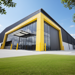 Materiales de Construcción de Almacenes, Acero para Construcción, Edificio Prefabricado para Tiendas - Product Image 2