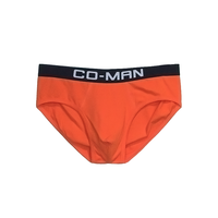 Couleurs du logo personnalisé Slips et boxers pour hommes Slip string Nouveau design Sous-vêtements pour hommes Slip sexy solide de haute qualité