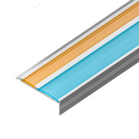 Marches d'escalier en alliage d'aluminium avec bandes antidérapantes en double caoutchouc, à grand angle, à verrouillage plat, étanches et résistantes à l'usure