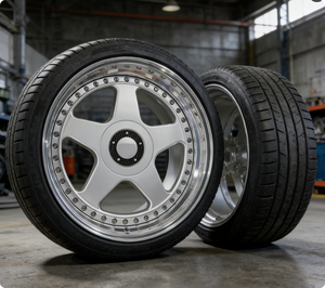 Jantes forgées deux pièces qualité OEM, largeurs personnalisées, ET Track Street <span class=keywords><strong>5x100</strong></span> 5x108 5x112 5x114.3 5x120 5x130 OZ Futura en alliage d'aluminium - Product Image 4