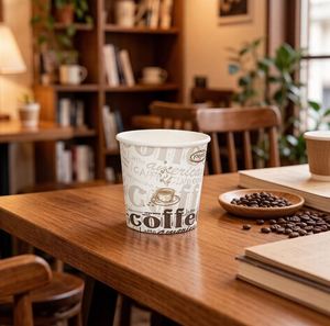 Recyclable Cheap 3Oz Mini Cute Coffee Christmas Party Disposable Eco Cup Company Logo Offset Printed Paper Cups - Product Image 5