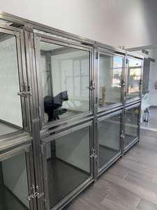 Embarque de mascotas de gama alta/almacenamiento temporal Hotel Jaula exclusiva para habitación de mascotas Jaula de Perrera de lujo para sala de estar de mascotas - Product Image 2