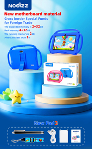 New Pad 3 Dual Core Kids <b>Tablet</b> With Android & IPS Screen 32GB Memory Capacity WIFI Business & Education Games New Product - Product Image 3