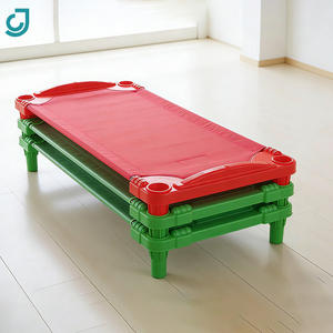 Ensemble de Lits de Camp Superposables Haut de Gamme Jingchen pour Enfants, Tissu Supérieur Coloré pour Bébés, Lits Standards pour Maternelle, École et Garderie - Product Image 3