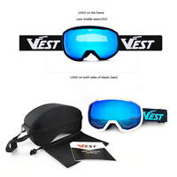 Masques de ski et de snowboard personnalisés pour enfants, anti-buée UV400 pour garçons et filles de 4 à 12 ans