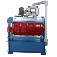 Machine à plier les tôles de toiture en métal HAIXING 760 Tr4 Pv4 pour toits en arche incurvée, 380V 3 phases, épaisseur 0,3-0,8 mm, facile à utiliser
