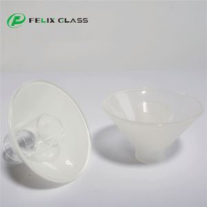 Abat-jour en verre industriel artisanal OEM, écologique, peint en blanc, couleurs variées, échantillon gratuit acceptable, intérieur FELIX GLASS, garantie 3 ans - Product Image 4