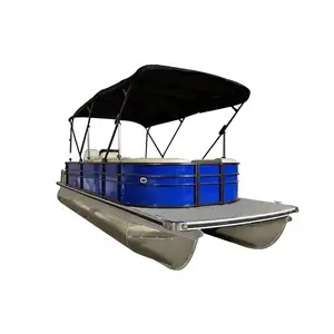 待售福音船7米/23英尺铝制浮桥船/带厕所 & CE的休闲河船
