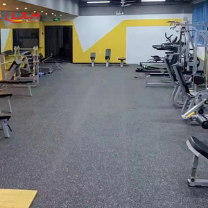Dalles <span class=keywords><strong>de</strong></span> sol en caoutchouc composite antidérapantes durables, <span class=keywords><strong>tapis</strong></span> <span class=keywords><strong>de</strong></span> <span class=keywords><strong>gym</strong></span> avec logo personnalisé, couleur et taille personnalisables - Product Image 2