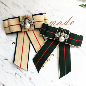 ファッション レディース ブローチ ピン 合金 天然石 装飾リボン ボウ 各種デザイン 結婚式 パーティー 婚約 記念日用 - Product Image 3