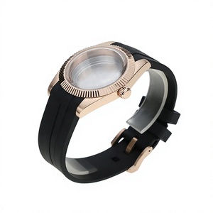 สีดำ เข้ากับตัวเรือนนาฬิกา HT-012 ขนาด 38 มม. สายนาฬิกายางวัลคาไนซ์ขนาด 20 มม. - Product Image 6