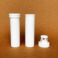 Bouteille de capsule de pilule en plastique du cylindre médical pp de bouteille de tube de comprimé effervescent de vitamine Offre Spéciale