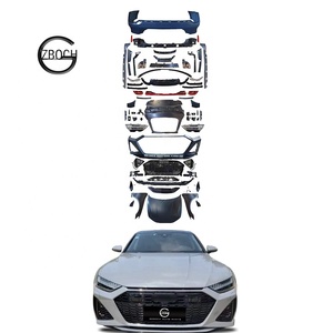 Kit de Carrocería <span class=keywords><strong>A7</strong></span> para Audi <span class=keywords><strong>A7</strong></span> 2011+ a RS7 <span class=keywords><strong>2019</strong></span>+, Parachoques Delantero y Trasero, Capó, Guardabarros, Tapa del Maletero, Faldones Laterales, Faros <span class=keywords><strong>A7</strong></span> - Product Image 1