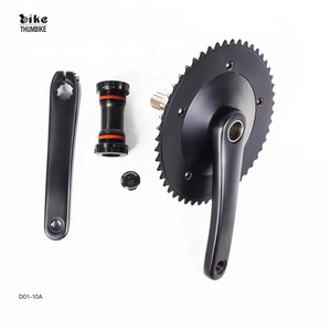 Pédalier RAYMAX Hollowtech à vitesse unique avec technologie d'axe creux pour vélos de route, plateaux en alliage d'aluminium Al-6061-T6 - Product Image 6
