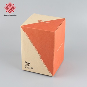 Cajas de Empaque Impresas Personalizadas, Cajas de Cartón Plegables y Cajas de Cartón Corrugado para Envíos con Logotipo/Ventana de Exhibición para Electrónicos y Cosméticos - Product Image 2