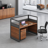 Bureau de direction modulaire moderne de la marque LANRAN, structure en bois, épaisseur 25 mm, usage commercial, vente directe d'usine, école, bureau