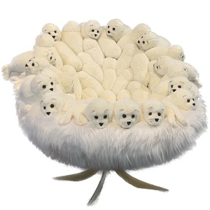 Fangyuzheng moderna sedia animale personalizzato bambola girevole <span class=keywords><strong>Puff</strong></span> per il tempo libero camera da letto contemporanea per Hotel Villa salone - Product Image 3