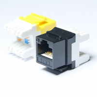 Câble Cat6a Ethernet Gigabit Jack Réseau Téléphone Modulaire Marque Connecteur Rg45 Cat6 6p6c Étanche Utp Pass Rj45 Plug