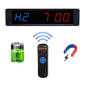YIZHI batería recargable alimentado Mini LED Digital entrenamiento <span class=keywords><strong>cuenta</strong></span> regresiva reloj trasero magnético interior hogar gimnasio Fitness intervalo temporizador - Product Image 2
