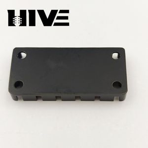 HIVE - Fijador <span class=keywords><strong>de</strong></span> <span class=keywords><strong>Cuerdas</strong></span> <span class=keywords><strong>de</strong></span> Cobre Fino para Guitarra sin Cabeza, Puente <span class=keywords><strong>de</strong></span> Guitarra <span class=keywords><strong>de</strong></span> 6 <span class=keywords><strong>Cuerdas</strong></span>, Pestillo para Guitarra sin Cabeza - Product Image 3