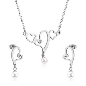 Ensemble de bijoux pour enfants : boucles d'oreilles clous, collier, chaîne de corps et boucles d'oreilles, motif dessin animé, doré - Product Image 2