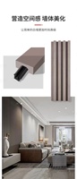 GQK GW8201 9mm Conector de rejilla dos en uno L5, pieza de conexión invisible de plástico, duradera, resistente, de fácil instalación para gabinetes, estantes y cajones
