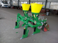 Semoir à 2 rangs pour tracteur, machine à planter du maïs avec engrais