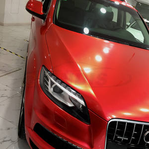 Film de lamination pour véhicule en vinyle PVC PPF brillant rouge bonbon, rouleau de film de protection pour voiture, revêtement adhésif - Product Image 5