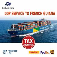Agent de transit et de logistique spécialisé pour la Guyane – Services de transport aérien et maritime de la Chine vers la Guyane – Services porte-à-porte