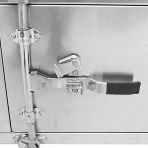 Boîte à outils personnalisée en aluminium à fixation sous châssis avec verrouillage par came pour semi-<span class=keywords><strong>remorque</strong></span> et kits de carrosserie de camion - Product Image 4