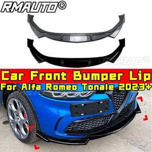 For Alfa Romeo Tonale 2023+ Exterior Accessories <b>Car</b> Front Bumper Lip Splitter <b>Diffuser</b> Spoiler Bumper Protector Body Kit - Product Image 2