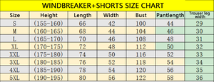 Chaquetas de manga larga con cremallera de secado rápido, conjuntos de pantalones cortos cortavientos, ropa de calle con logotipo personalizado para hombres, chándales de alta calidad 2023 - Product Image 6