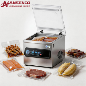 <span class=keywords><strong>Machine</strong></span> de mise <span class=keywords><strong>sous</strong></span> <span class=keywords><strong>vide</strong></span> alimentaire électrique automatique de bureau DZ-350T Ansenco de haute qualité pour viande de porc, poisson, poulet, film et sachets - Product Image 1