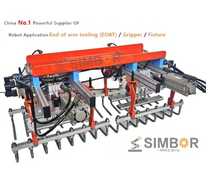 <span class=keywords><strong>Robot</strong></span> Gripper Mekanik untuk Penumpukan, Paletisasi, Pengangkatan dan Penurunan Muatan Tas, Kotak, <span class=keywords><strong>Robot</strong></span> Penanganan, Penggerak, Penjepit, Fixture, Gripper, Clamper, EOAT - Product Image 5