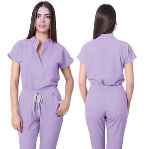 Set di Camici Chirurgici Unisex Senza Maniche in Tessuto Dobby Poliestere, <span class=keywords><strong>Abbigliamento</strong></span> <span class=keywords><strong>Medico</strong></span> per Dottori, Spa, Centri Estetici e Jogging - Product Image 5