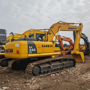 Excavadora de cadenas Komatsu PC240LC-8 usada original de Japón, excavadora hidráulica de 24 toneladas, pocas horas de trabajo, buen estado - Product Image 2