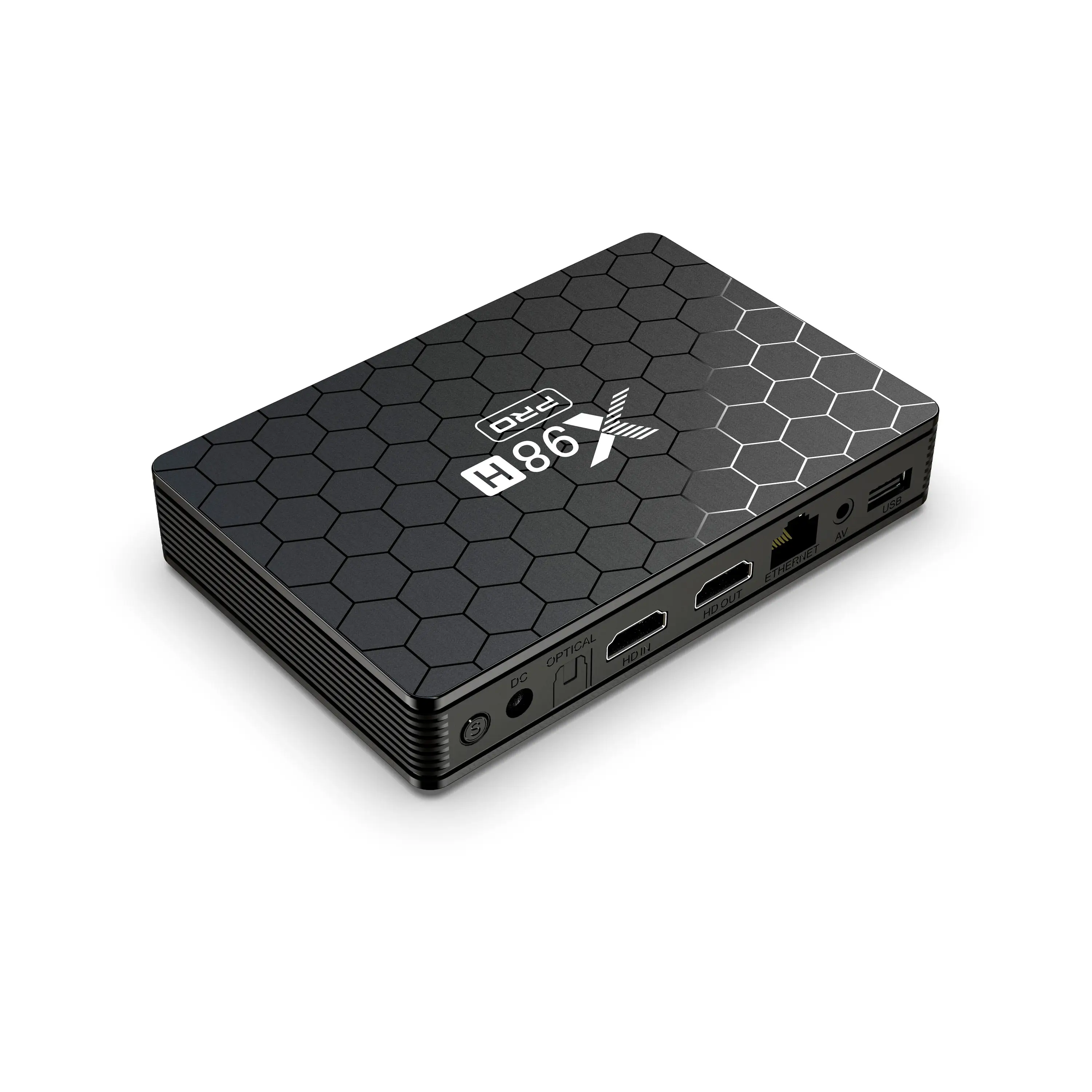 新しいX98HセットトップボックスAllwinner H618 4K6Kビデオ出力2.54G/5.8GデュアルWifi 6Bt5.0最高のAndroidTVボックス