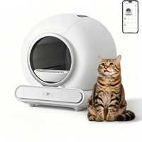 Vollautomatische Katzentoilette Intelligente Großraum-Katzentoilette Vierte Generation Selbstreinigend Tuya APP-Steuerung